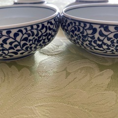 4個セット有田焼彌乃為みのせ 小鉢  皿 鉢 器 唐草紋様の画像
