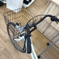 ★リユースのサカイ春日部店★KJ11547  軽快車 26インチ ホワイト クリーニング済みの画像