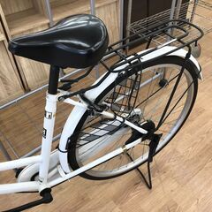 ★リユースのサカイ春日部店★KJ11547  軽快車 26インチ ホワイト クリーニング済みの画像
