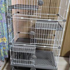 【USED】キャットケージ（アイリスオーヤマ）の画像