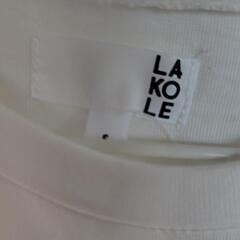LAKOLE スソプリーツ　ドロスト半袖Tシャツ　Ｓサイズの画像