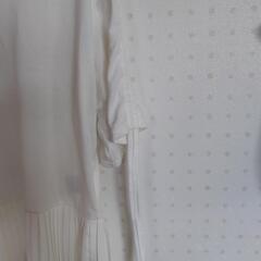 LAKOLE スソプリーツ　ドロスト半袖Tシャツ　Ｓサイズの画像