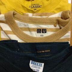 UBREEZE*UNIQLO　長袖カットソー＆アウター　130cmの画像