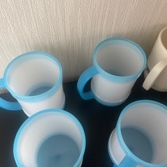 プラスチック製コップ6点セットの画像
