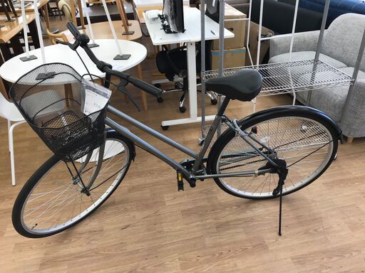 ★リユースのサカイ春日部店★KJ11552  軽快車 27インチ シルバー クリーニング済み