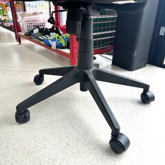 店頭引き渡し 中古 オフィスチェア イス 椅子 ブラック 家具 の画像