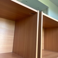 カラーボックス2個の画像
