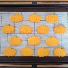 🎃🎃🎃米粉スイーツ♡体験レッスン🎃🎃🎃かぼちゃクッキー　の画像
