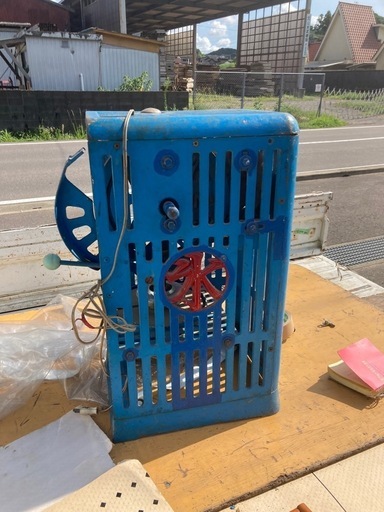 昔のカキ氷機　レトロ　ジャンク扱い