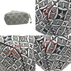 ルイヴィトン M57230 トートバッグ グレー  LOUIS VUITTON ネヴァーフルMM モノグラム since1854の画像