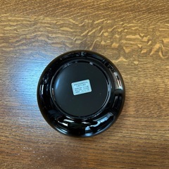 新品未使用 黒赤花柄漆器の椀×20個の画像