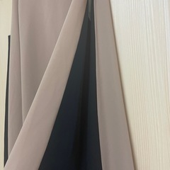 Q キュー　バイカラーワンピースの画像