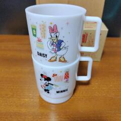 ディズニーキャラクター スタッキングコップ 2個セットの画像