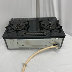 リンナイ都市ガス　2020年製ガスコンロ　KSR562BKRの画像