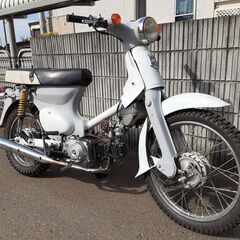 リトルカブ改　キックかかりよくグイグイ走るので楽しい80㏄ぐらい？ 自賠責8年7月付き　オフロード2人乗りの画像