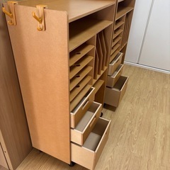 ランドセルラック2個セットの画像