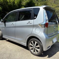 上級グレードEKカスタムT☆ICターボ☆メーカーナビ☆フルセグTV☆Bカメラ☆走行5万キロ台☆ETC☆HIDヘッドライト☆車検8年8月迄☆の画像