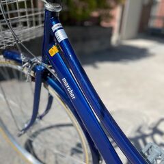 【初台手渡し】自転車 シティサイクル｜軽量アルミ×6段｜オートライト｜使用2か月・説明書あり City bike (lightweight aluminum, 6-speed), auto light, near Shibuya—2 months used, manual included.の画像