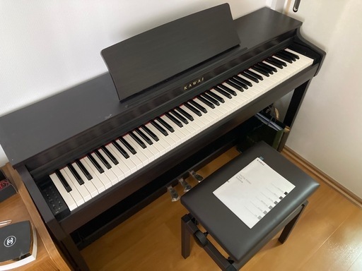 カワイ 電子ピアノ CN29R 20年製 動作品 9/20まで　中古美品 