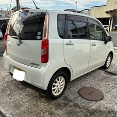 ②平成24年　ダイハツ　ムーヴ　4WD ナビ　テレビ　エンジンスターター　車検令和9年8月の画像