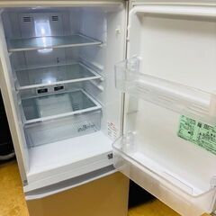 ◆016　MITSUBISHI『2ドア冷蔵庫』　容量146L　2019年製　リサイクルマート鹿児島川内店の画像