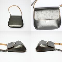 ルイヴィトン M55152 ショルダーバッグ ノワール  LOUIS VUITTON ウェブスターストリート モノグラムマットの画像