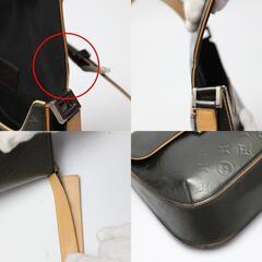 ルイヴィトン M55152 ショルダーバッグ ノワール  LOUIS VUITTON ウェブスターストリート モノグラムマットの画像