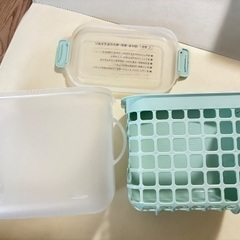 レック(LEC) 3WAY 哺乳びん 消毒ケース (電子レンジ・薬液消毒OK)の画像