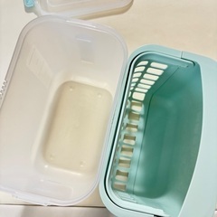 レック(LEC) 3WAY 哺乳びん 消毒ケース (電子レンジ・薬液消毒OK)の画像