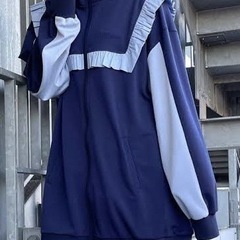 【Whinny】 ラブリーニートジャージ 【ネイビー】の画像