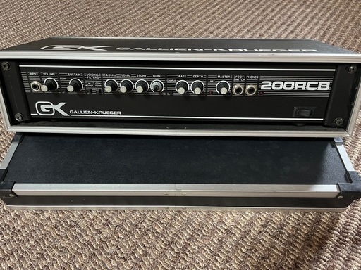 ベースアンプ　GALLIEN-KRUEGER 200RCB ハードキャリーケース付き