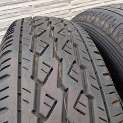 軽バンのタイヤ4本　145/80R12の画像