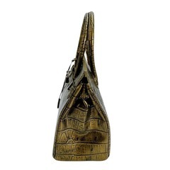 クロコダイル YB-2103 ハンドバッグ メタリック  CROCODILE メタリックの画像