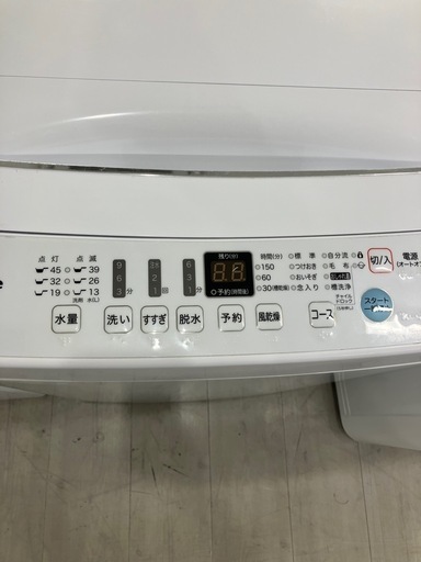 全自動洗濯機　Hisense 4.5kg 2021年製【トレファク堺福田】
