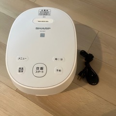 シャープIH炊飯ジャー3合炊きの画像