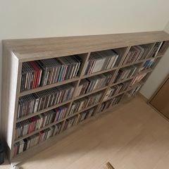 CDラック2つの画像