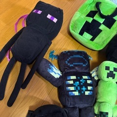 マインクラフト ぬいぐるみセットの画像