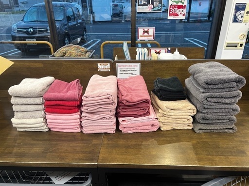 エステサロン使用バスタオル盛り合わせ