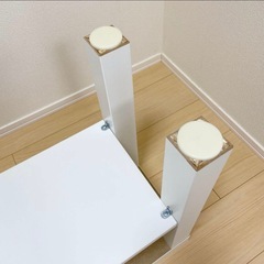 【美品・IKEA】テレビ台 LACK ホワイトの画像