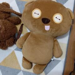 ミニオン　ティミー　ビッグぬいぐるみとリュックの画像