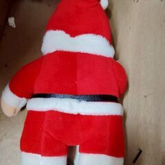 可愛いサンタクロースのぬいぐるみ　新品の画像