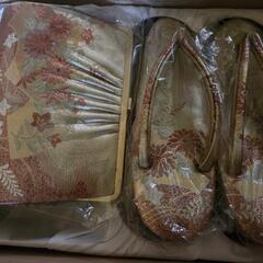 草履 バッグ セットの画像