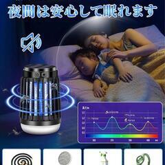 コバエ対策 虫除け 吊り下げ 電撃殺虫器 殺虫灯 UV光源吸引式の画像