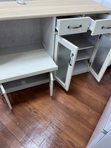 送料・設置込み可　レンジボード　不二貿易