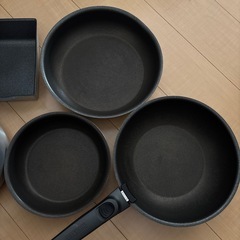 フライパン　鍋　セット　アイリスオーヤマの画像