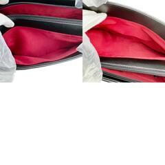 クロコダイル LB-7001BLACKM ハンドバッグ ブラック  CROCODILE パッチワーク 天ファスナーの画像