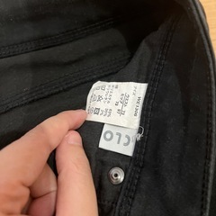 クロッシー　黒スキニーの画像