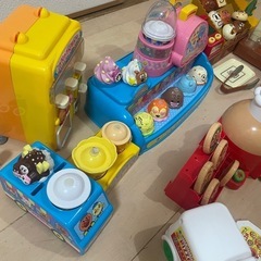アンパンマン　おもちゃ　まとめ売り　レジ　パン工場などの画像