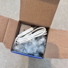 【新品未使用】小型超音波ミスト加湿器の画像