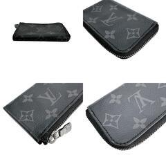 ルイヴィトン M63536 キーケース ブラック  LOUIS VUITTON コインケース エクリプス  ポルトモネ・ジュールの画像